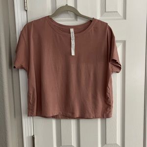 Lululemon blush crop 6